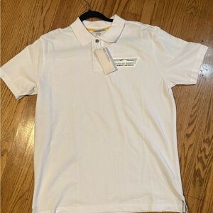 Porsche Design White Polo Shirt